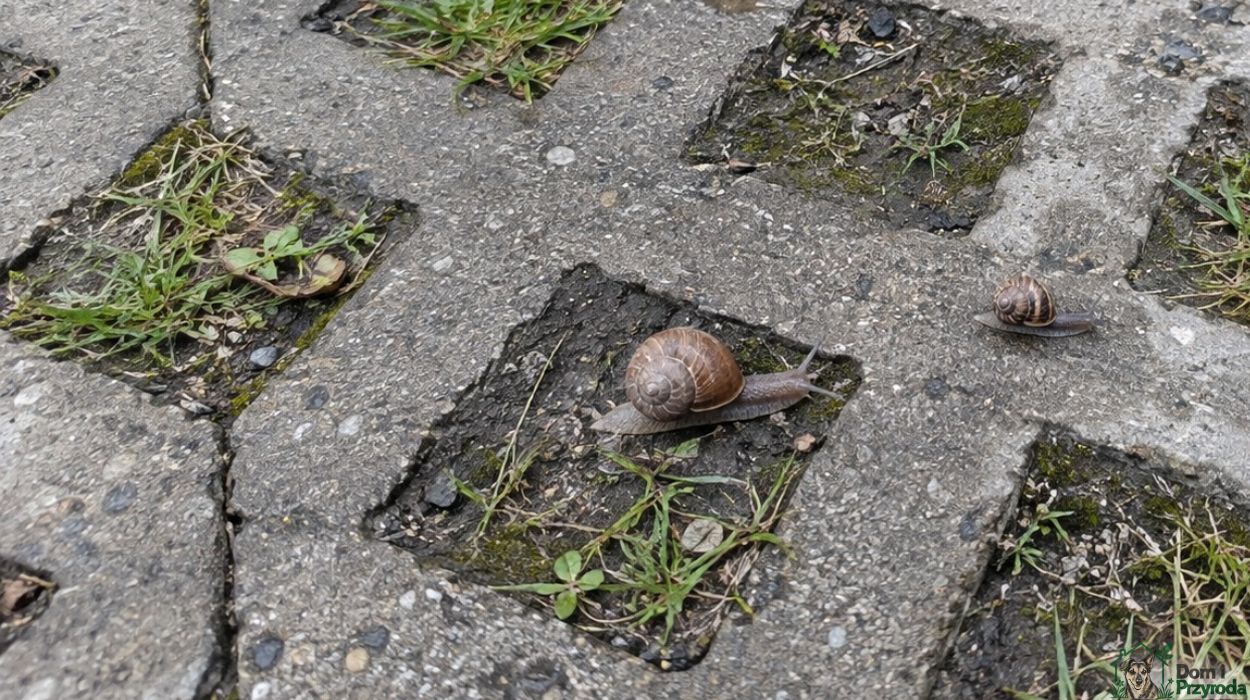 Dlaczego ślimaki wychodzą po deszczu na chodniki?